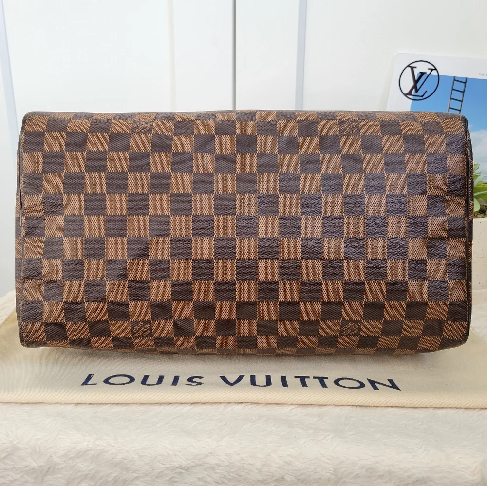 Louis Vuitton Speedy 35 Damier Ebene Handbag